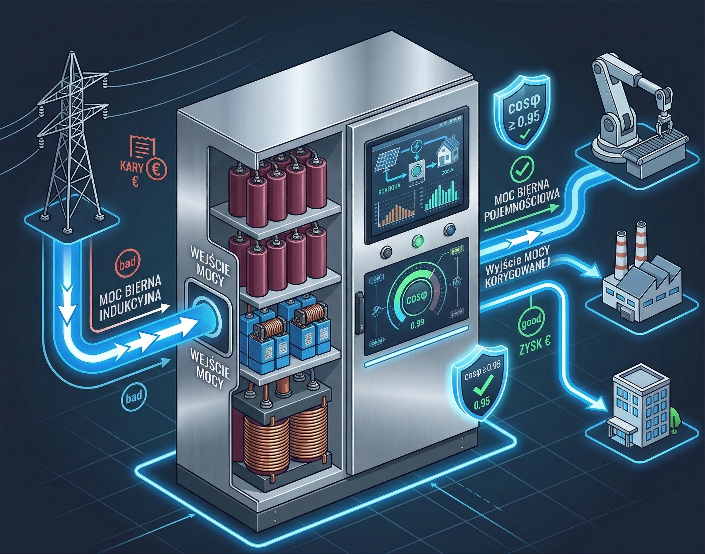 Kompensator mocy biernej